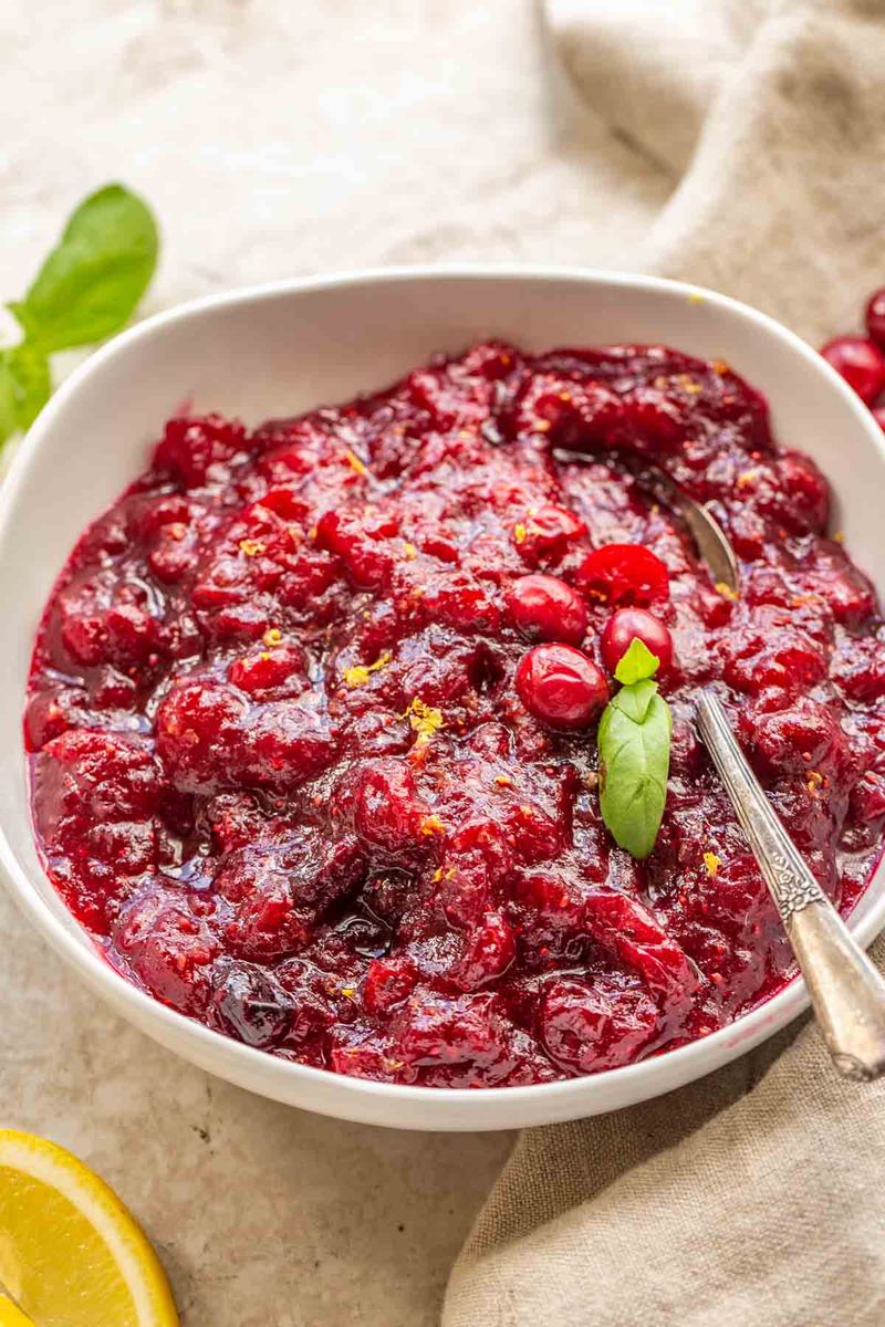 Homemade Cranberry Orange Sauce
