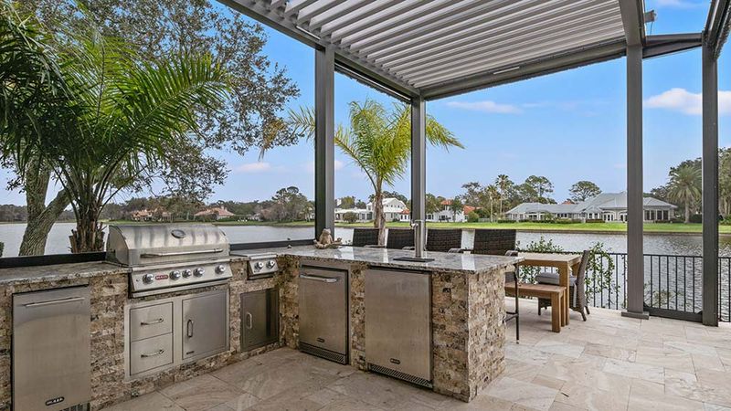 Florida Outdoor Kitchens That Survive Heat And Storms - Decor Hint Hurricane-Rated Pergola Covering