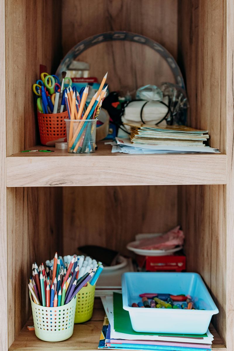 6 Home Organization Ideas That May Help During The Back-To-School Season - Decor Hint Organizing School Supplies And Backpacks