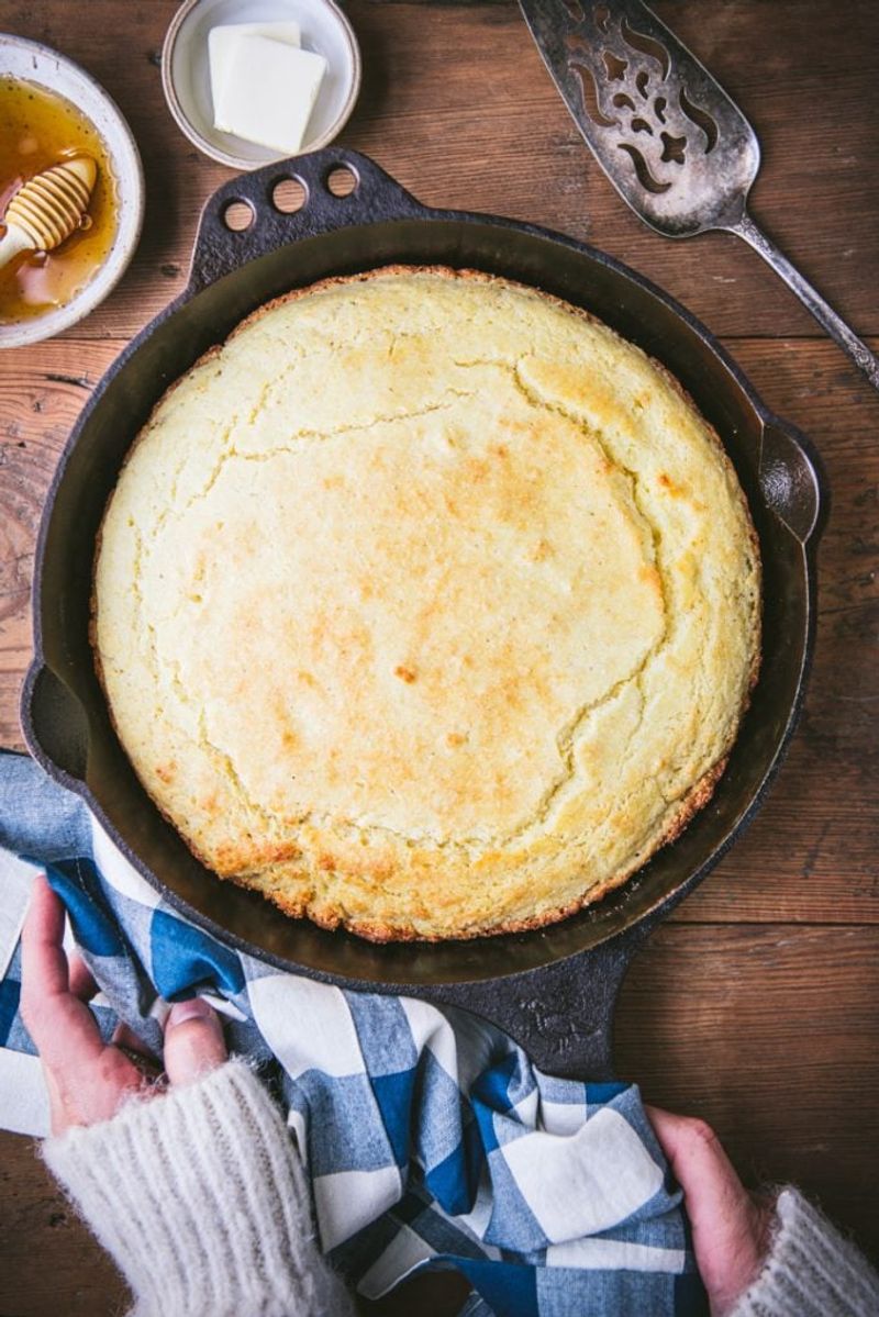 Cast Iron Skillet Bread Display