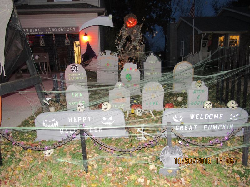 Durable Foam Tombstones