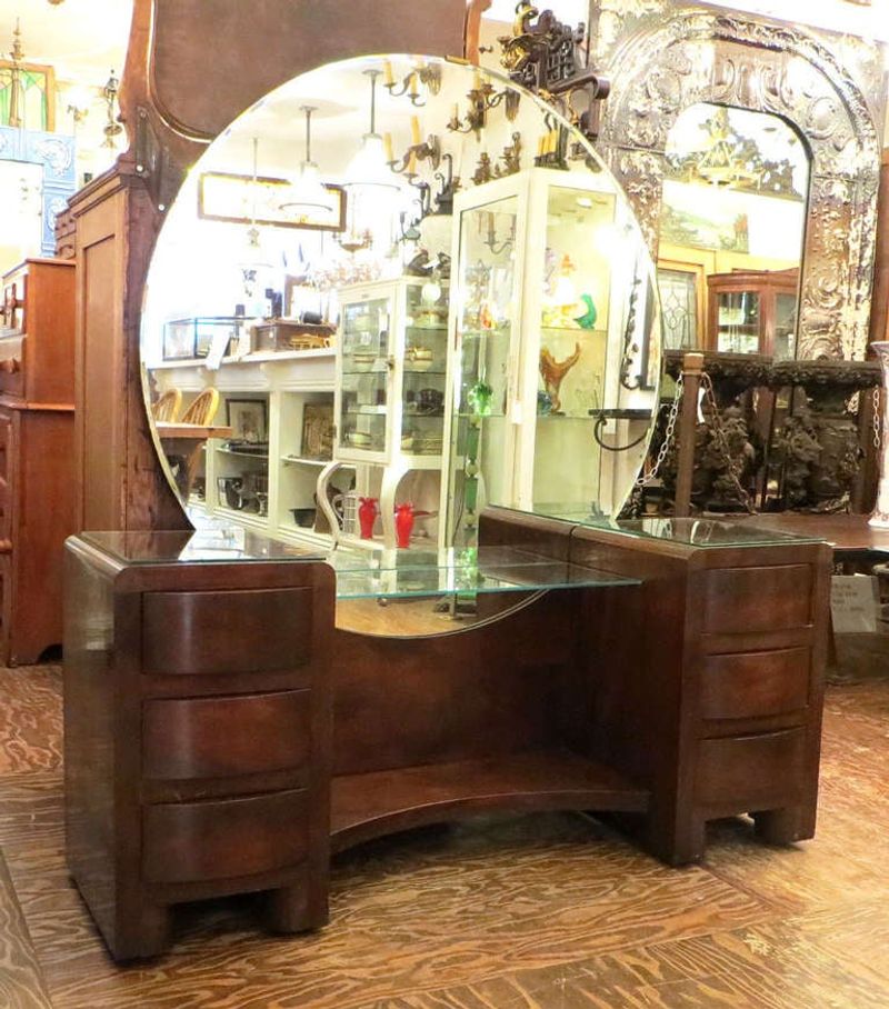 Art Deco Mirrored Vanities