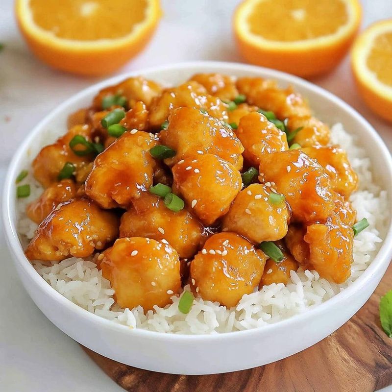 Citrus Chicken Wrap