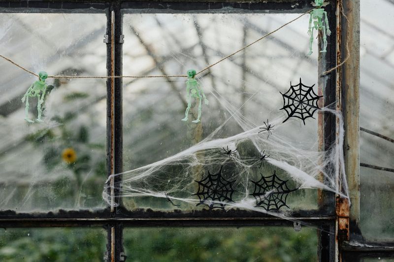 7 Halloween Mantel Decorating Ideas That Steal The Show - Decor Hint Faux Spider Webs
