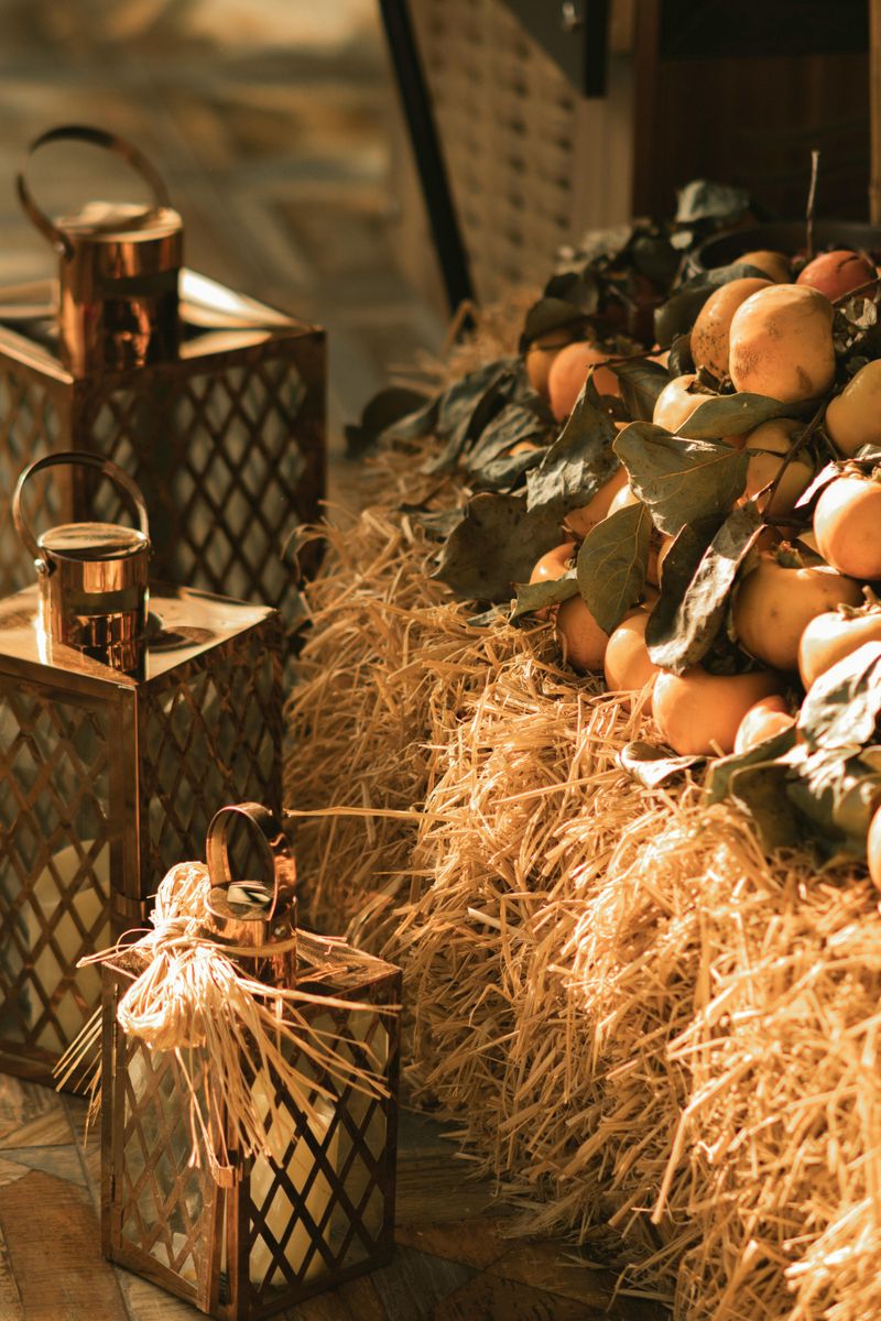 Rustic Lanterns with Battery Candles