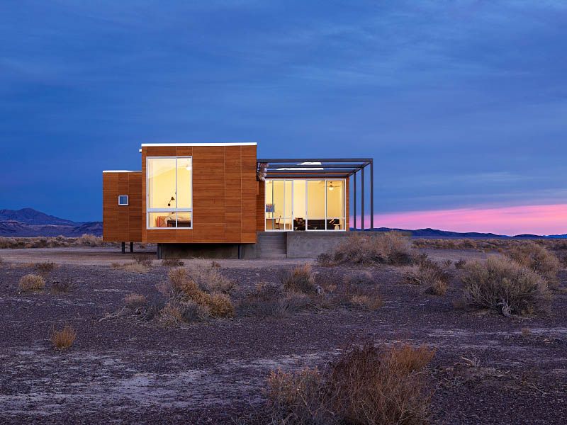 Modern Desert Cabin