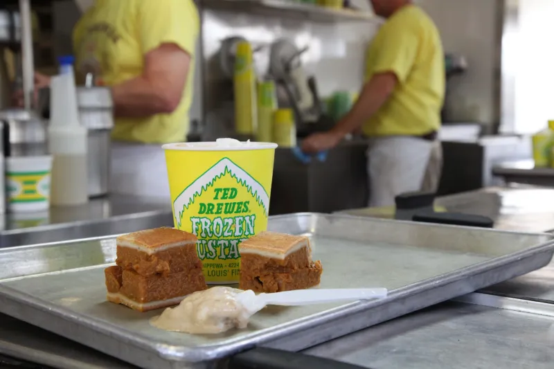 Ted Drewes Frozen Custard, Cool Cake Mashup