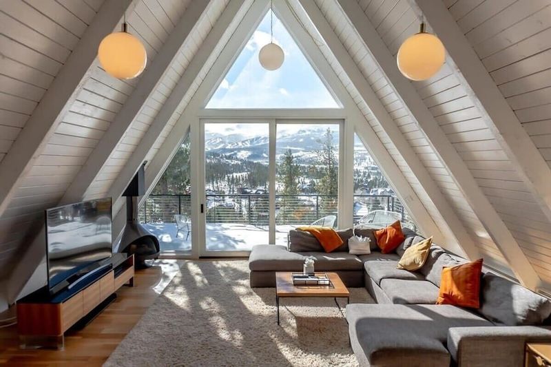 Breckenridge A-Frame Cabins Missing Their Crowning Glory