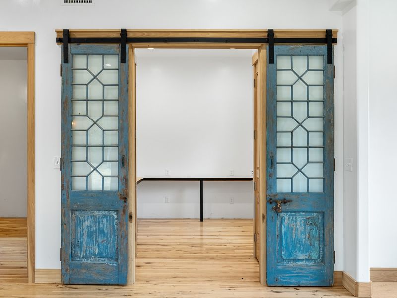 Double Barn Door Design