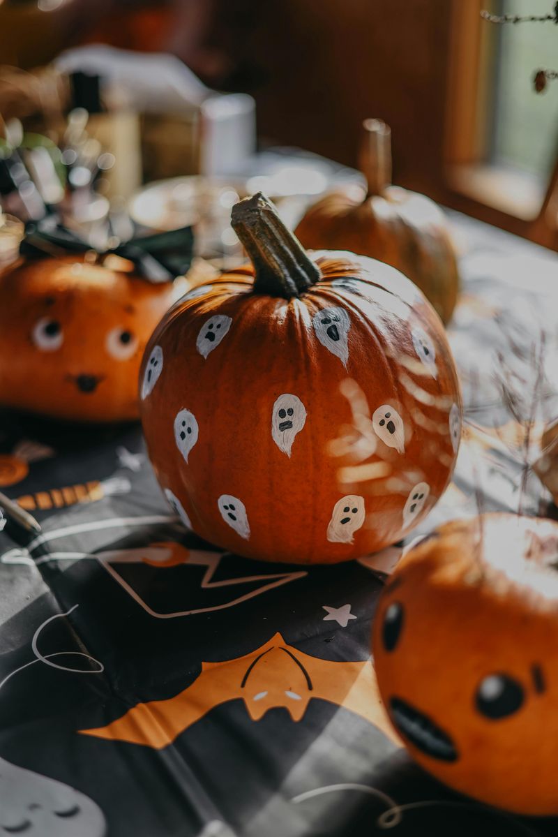 Painted Pattern Pumpkin Collections