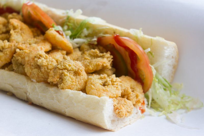 Hot Sausage Po'Boy - The Corner Store Classic