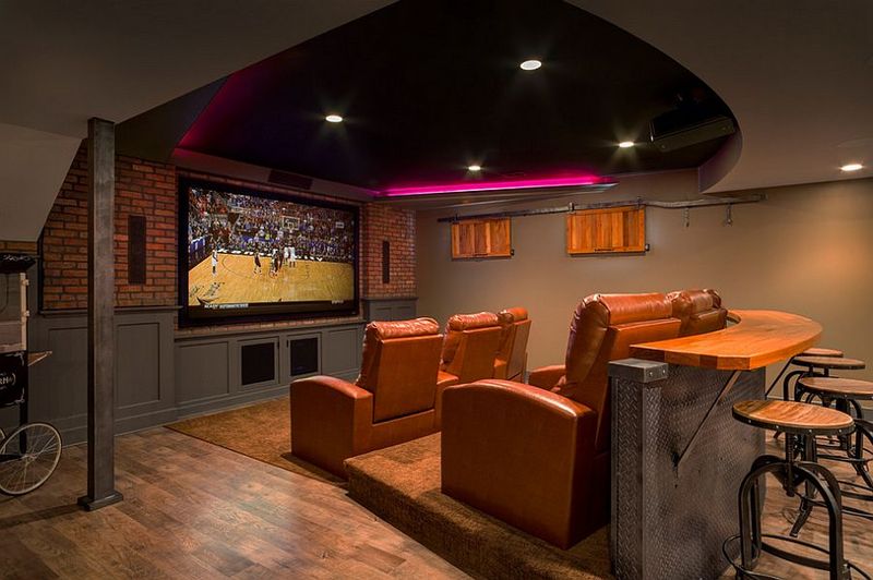 Concealed Projector Screens For Game Nights