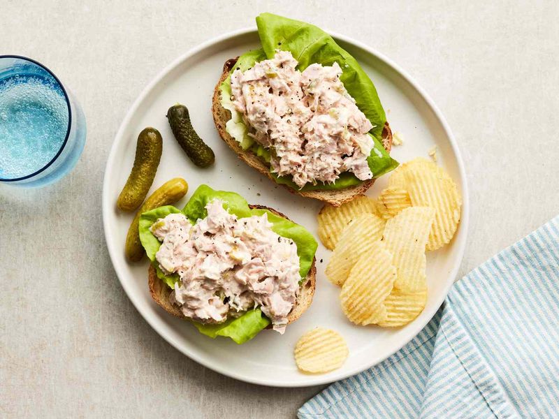 Coastal Tuna Stuffed Tomatoes