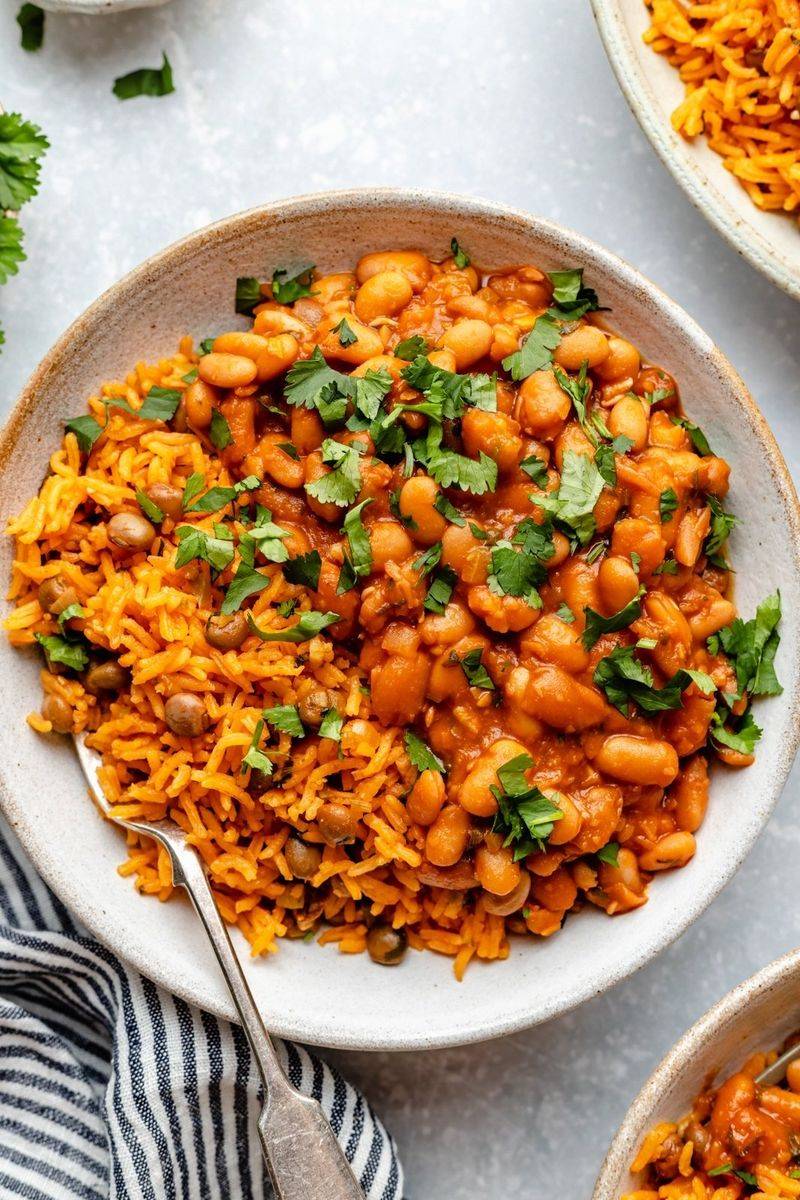 Rice and Bean Fiesta Bowls