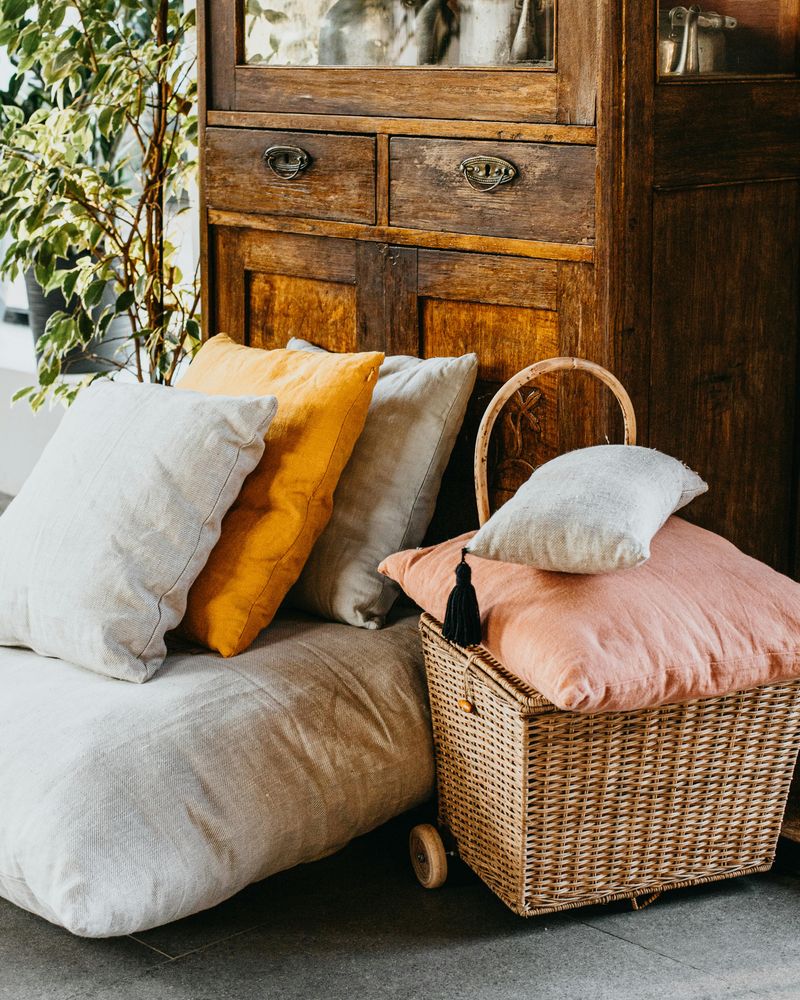 Layered Textiles Create Depth