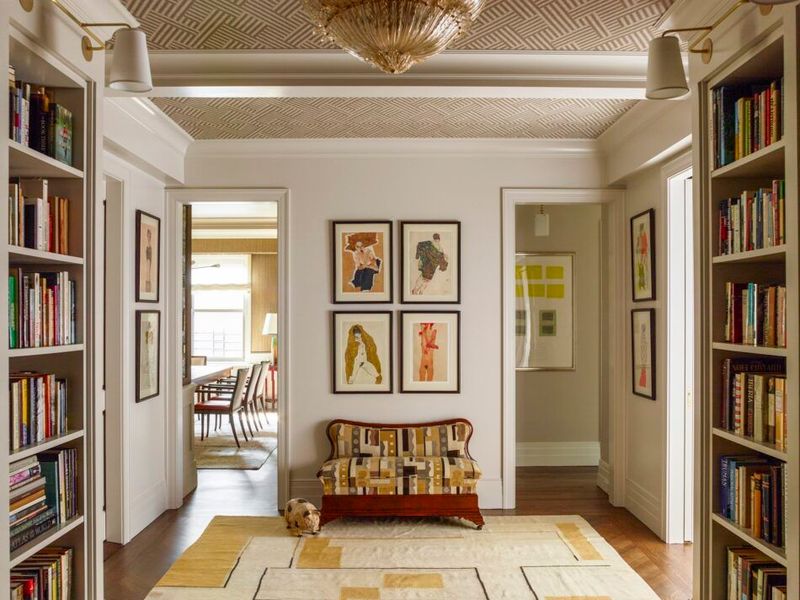 Hallway Library Walls
