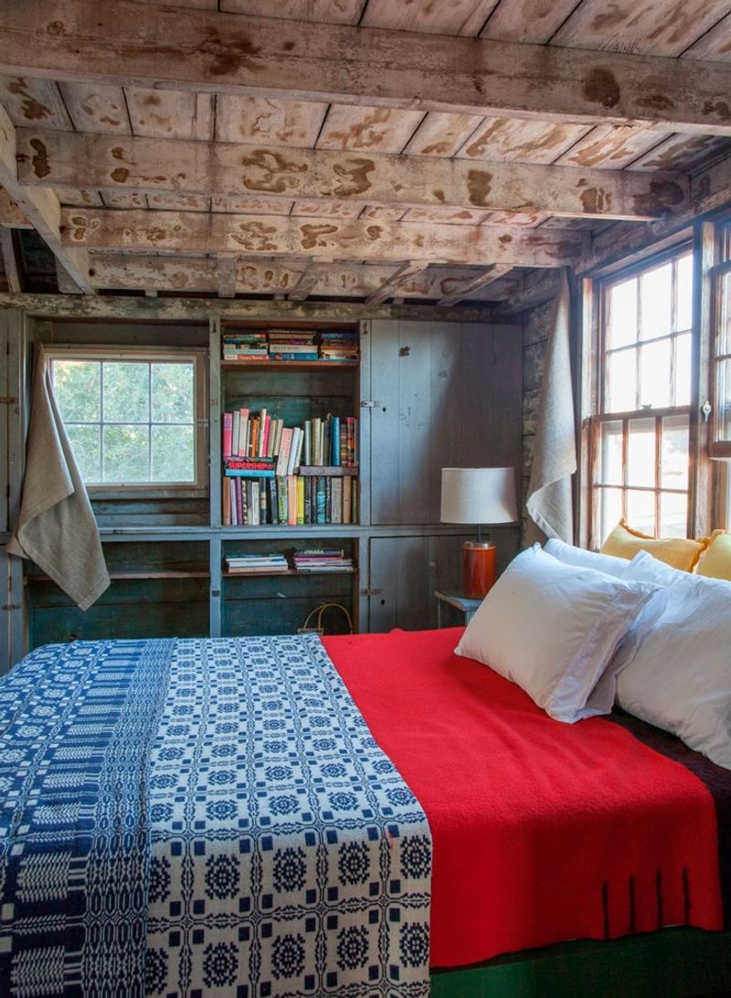 Weathered Wood Room In Provincetown