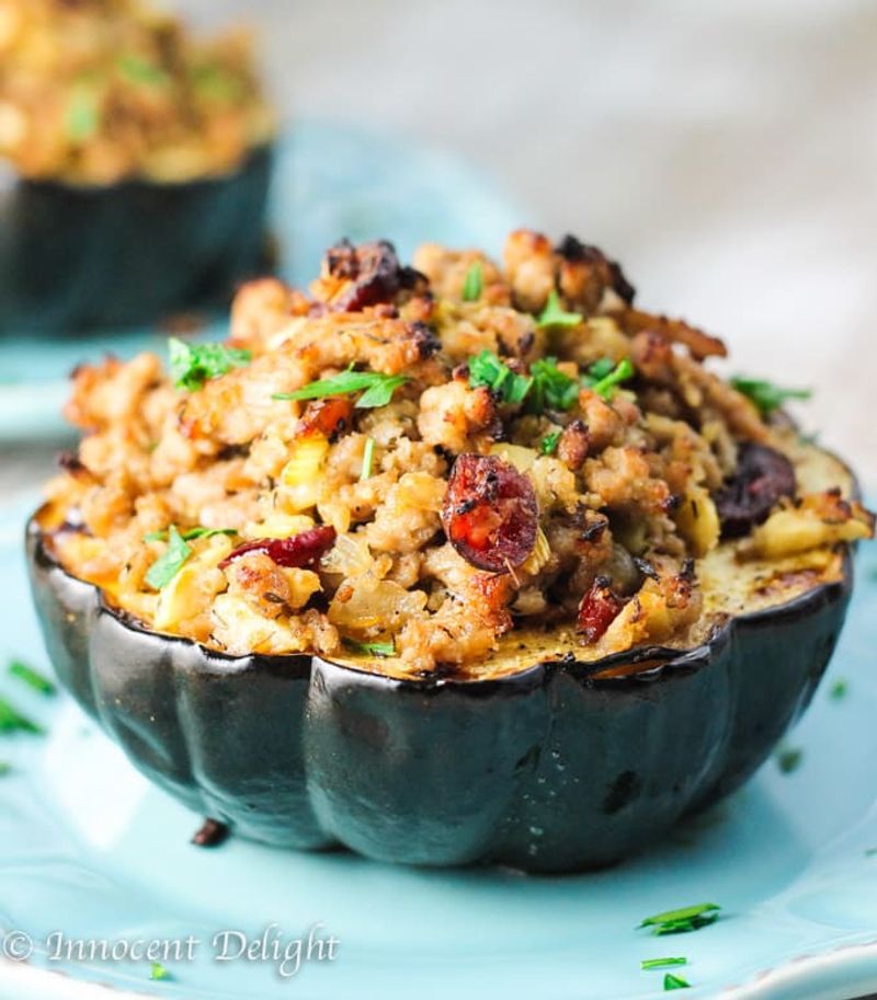 Providence Maple Acorn Squash Boats