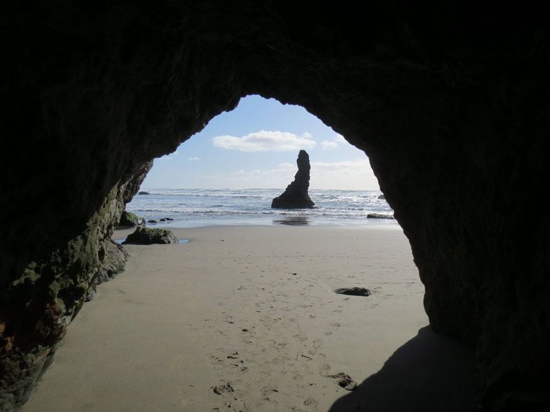 Coquille Point's Hidden Passages