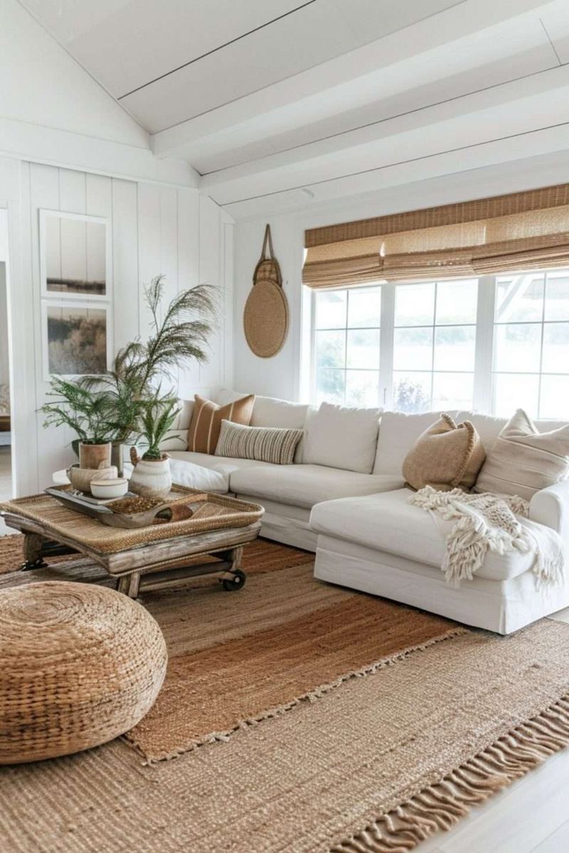 Woven Jute Or Wool Area Rugs