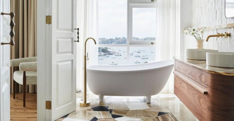 New Jersey Shore Bathrooms With Breezy Coastal Style