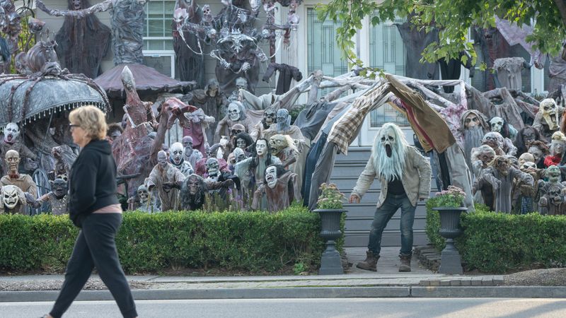 Zombie Invasion Scene