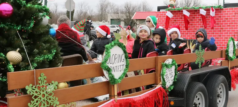 Santa Claus, Indiana's Festival of Lights Parade