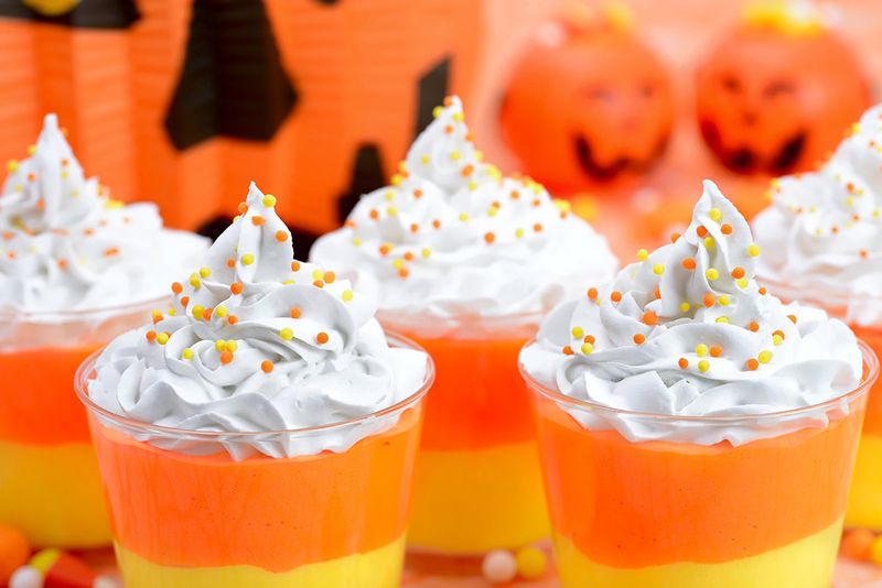 Candy Corn Parfait