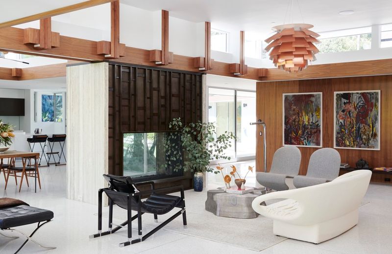 9 Beverly Hills Estates That Embody High-End Interior Design - Decor Hint Trousdale Mid-Century Gem