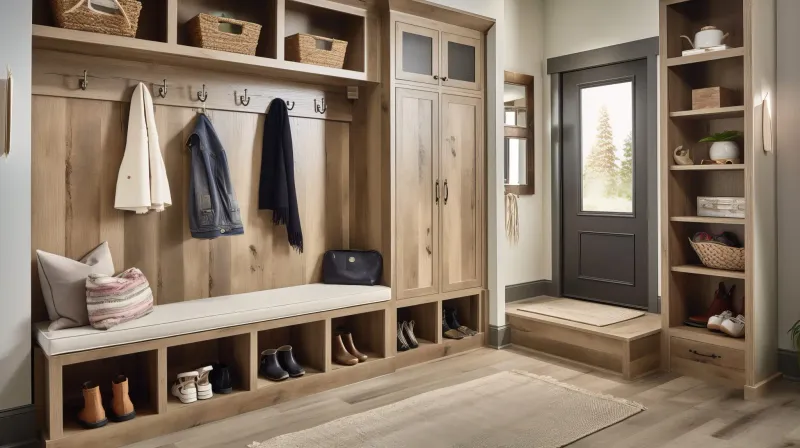 Overstuffing Entryway Closets