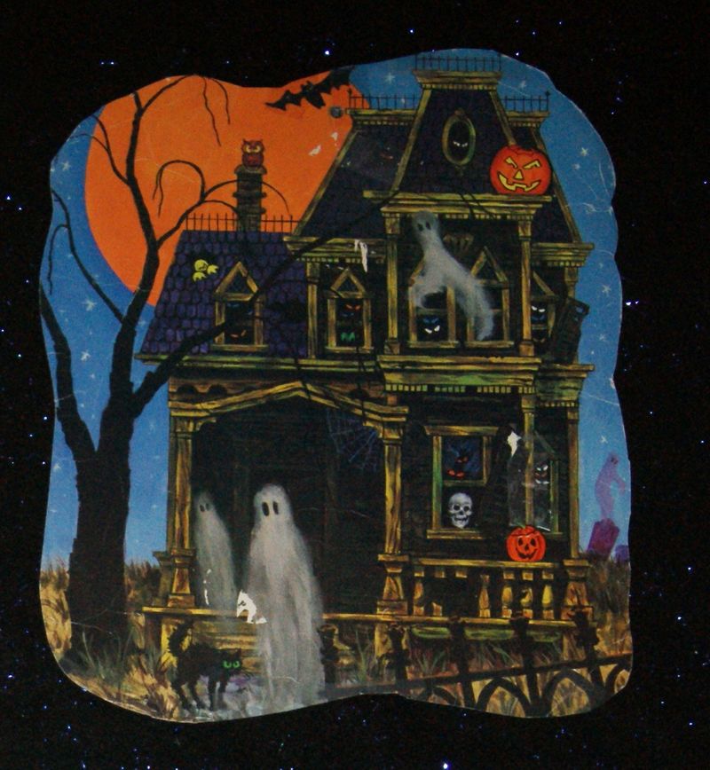 Vintage Die-Cut Window Decorations