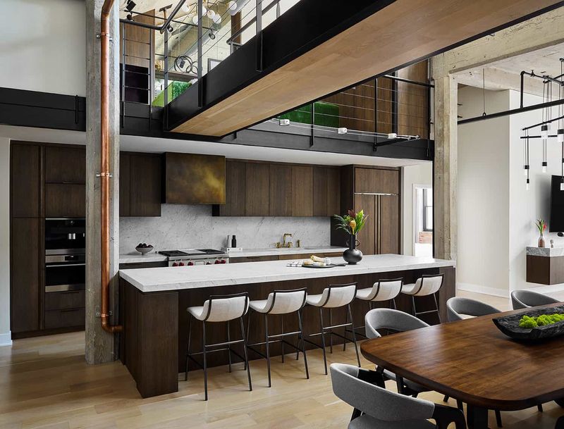 West Loop Industrial Home – Reclaimed Materials with Artistic Vision