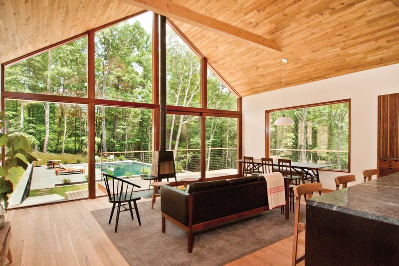 Floor-To-Ceiling Windows For Natural Light