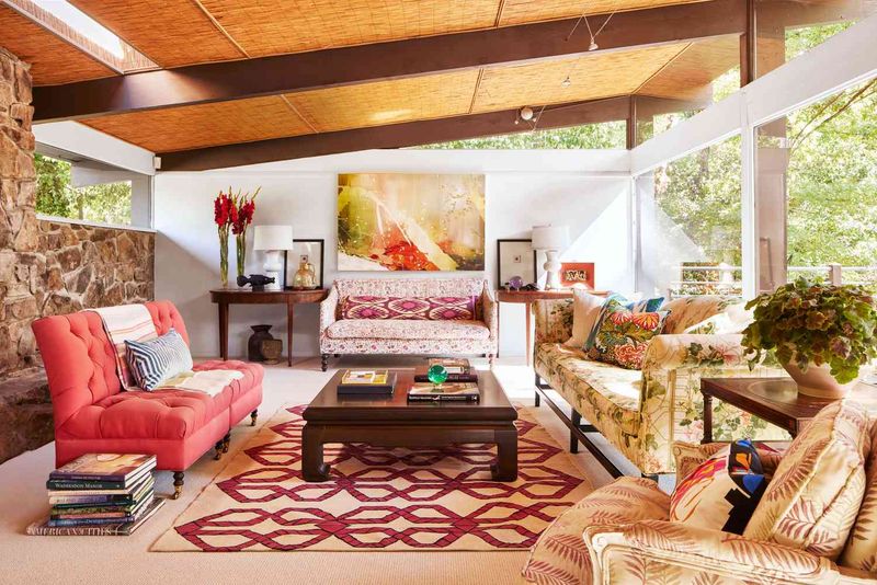 Vintage Coffee Tables And Family-Friendly Rugs
