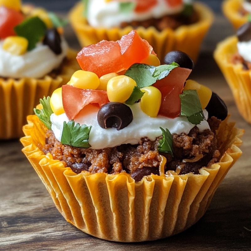 Beachside Taco Cups