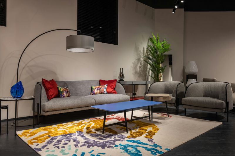 Roll Out A Statement Rug