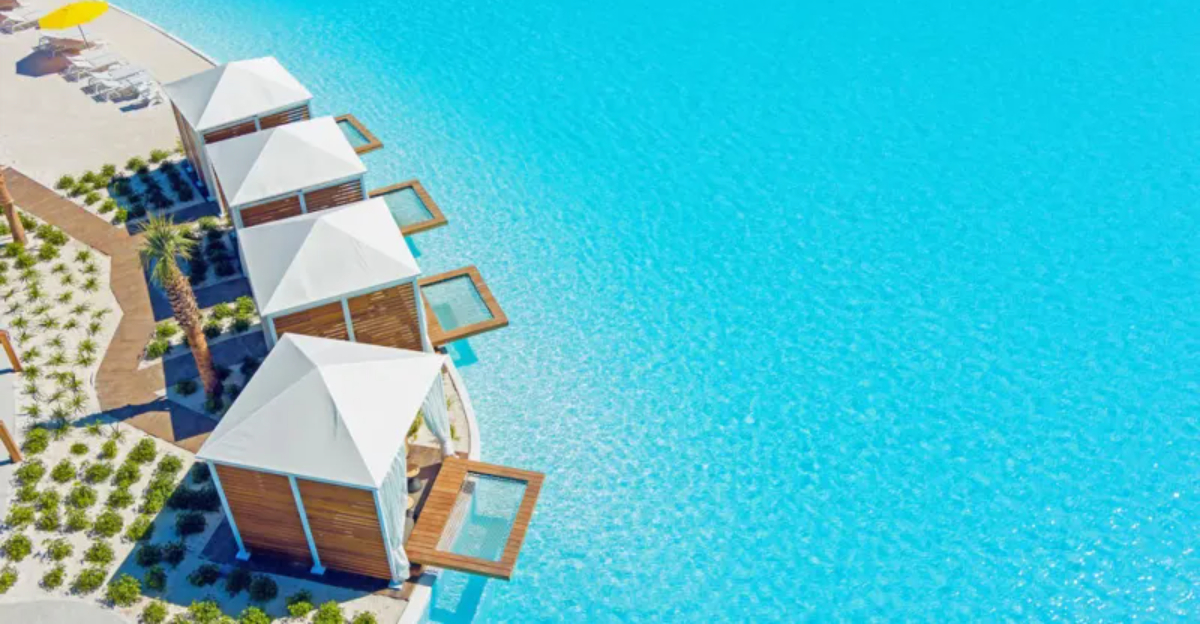 Orlandos Florida Tropical Beach Resort With Crystal Lagoons And Waterfalls - Decor Hint