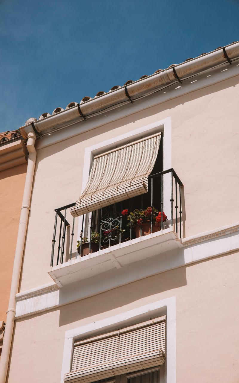 Balconies With Iron Railings