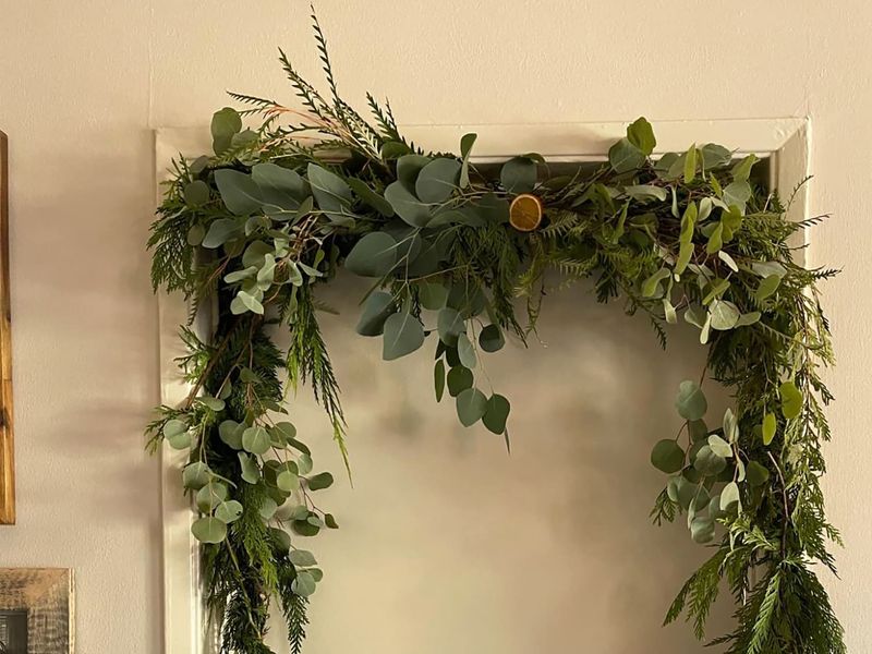 Dried Eucalyptus Bundles For Entryways
