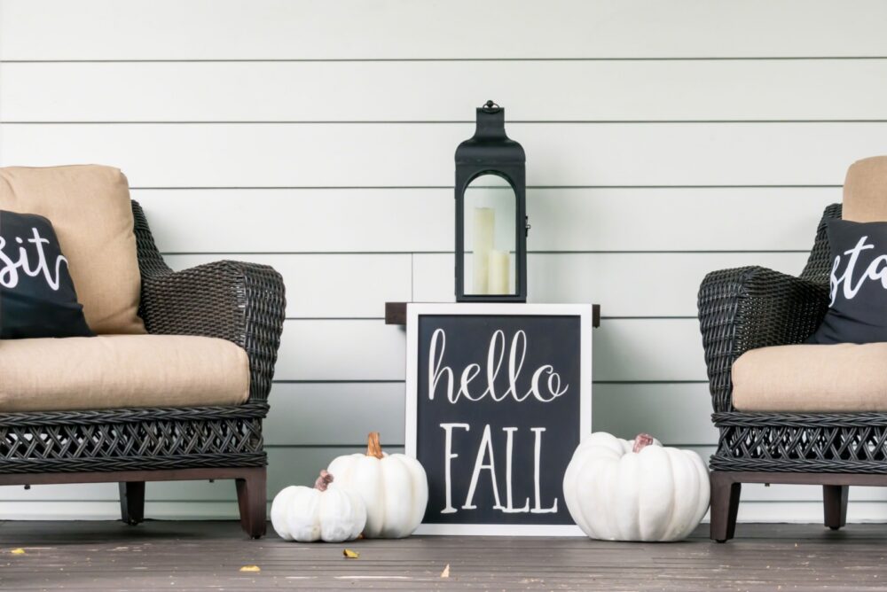 Outdated Welcome Fall Signs - Decor Hint