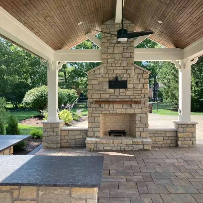 Texas Outdoor Spaces That Bring The Comfort Of Home Outside - Decor Hint Fire Features That Warm The Soul