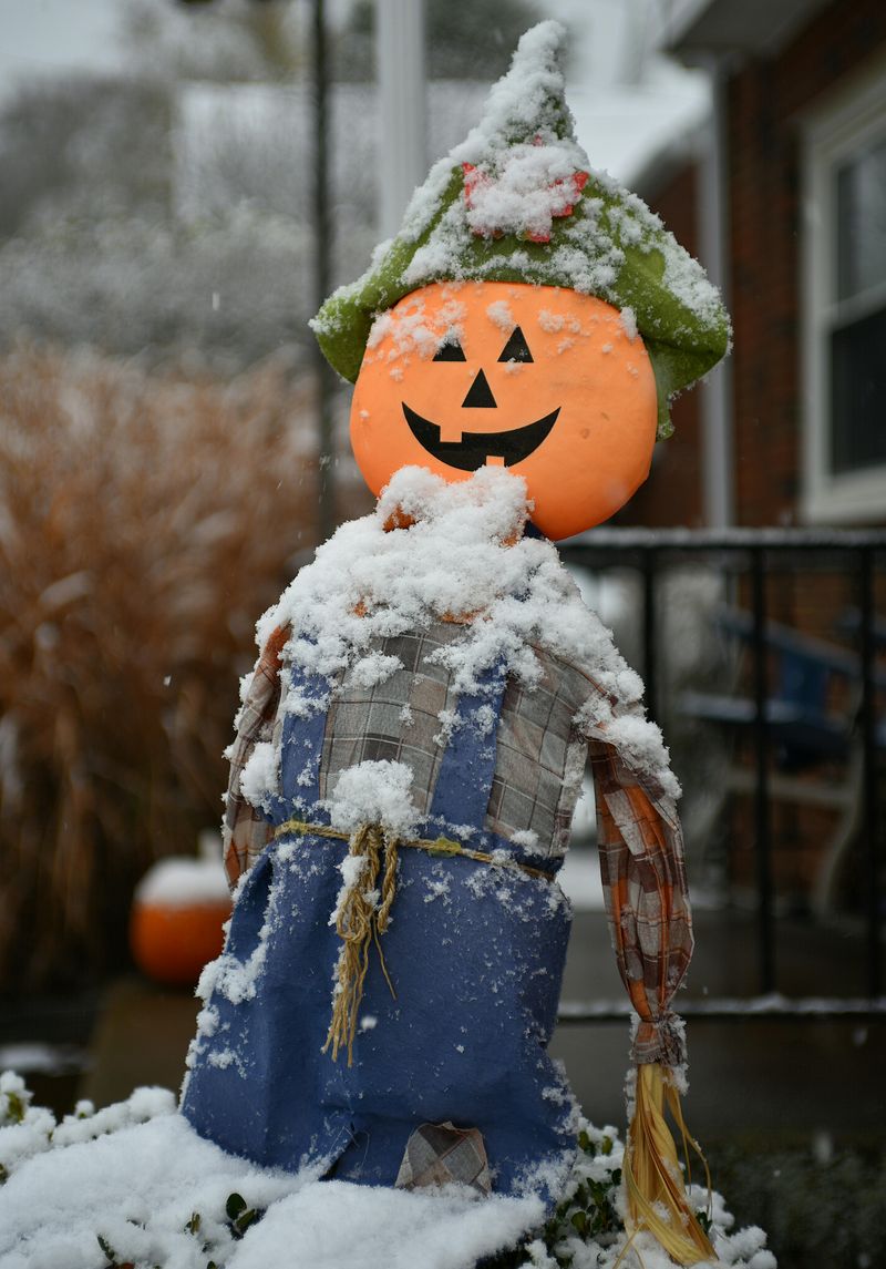 Put Down The Pumpkin: 7 Fall Decorating Mistakes To Avoid - Decor Hint Leaving Up Fall Decor Too Late Into Winter
