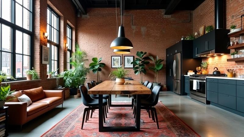 Reclaimed Wood Furniture And Steel Fixtures