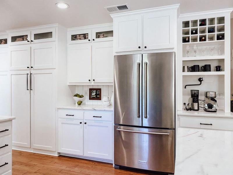 12 Texas Ranch Kitchens Great For Weekend Entertaining - Decor Hint Built-In Coffee And Breakfast Stations