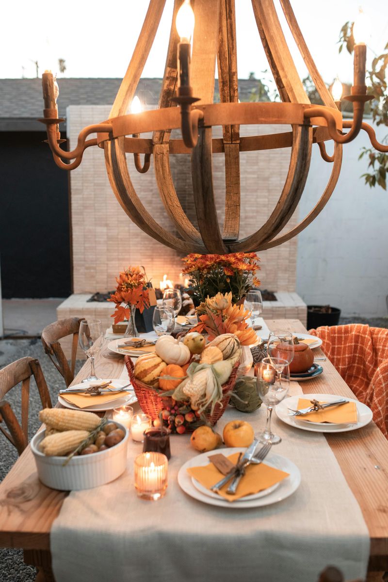 Seasonal Tablescapes With Natural Elements