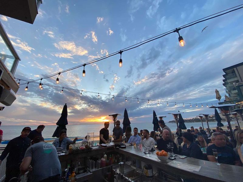 11 Coastal Eats With Seafood and Views Along California's Highway 1 - Decor Hint The Deck on Laguna Beach (Laguna Beach)