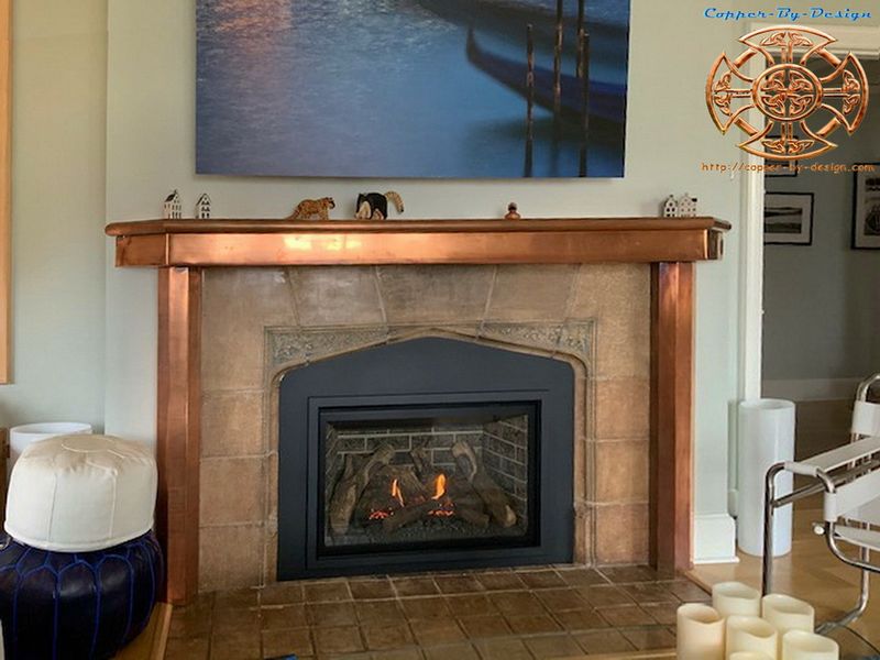 9 Dallas Fireplace Makeover Ideas That Keep The Brick - Decor Hint Mixed Material Fireplace Surround