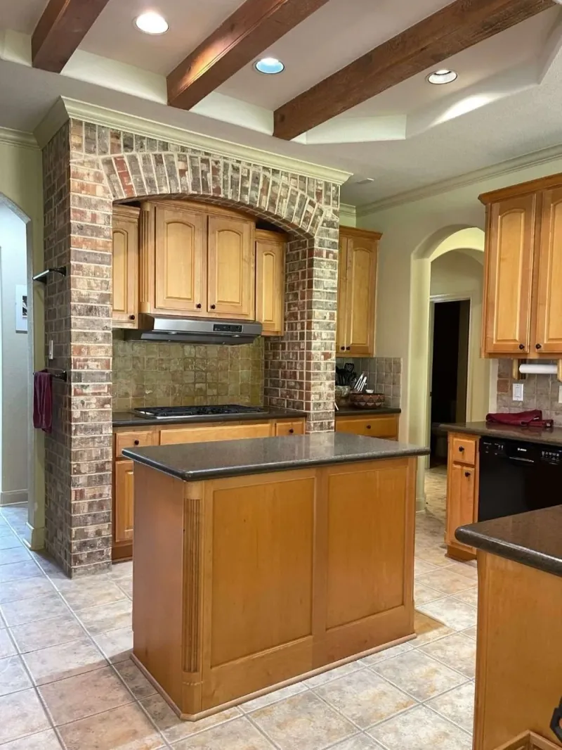 New Cabinets With Crooked Installation