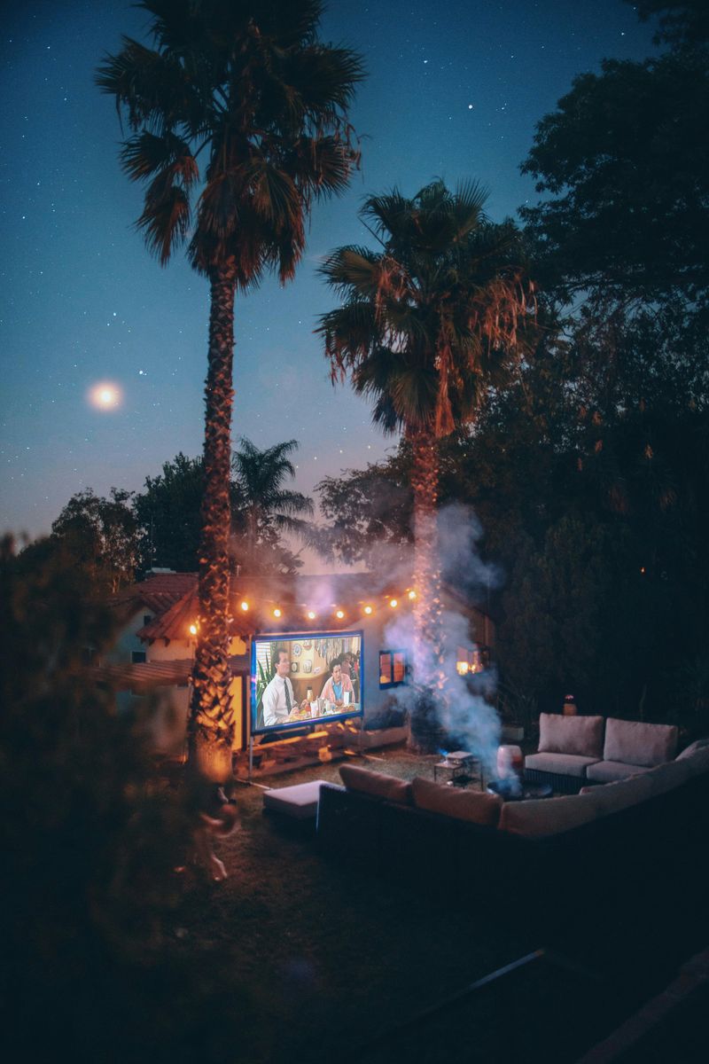 Outdoor Movie Screen