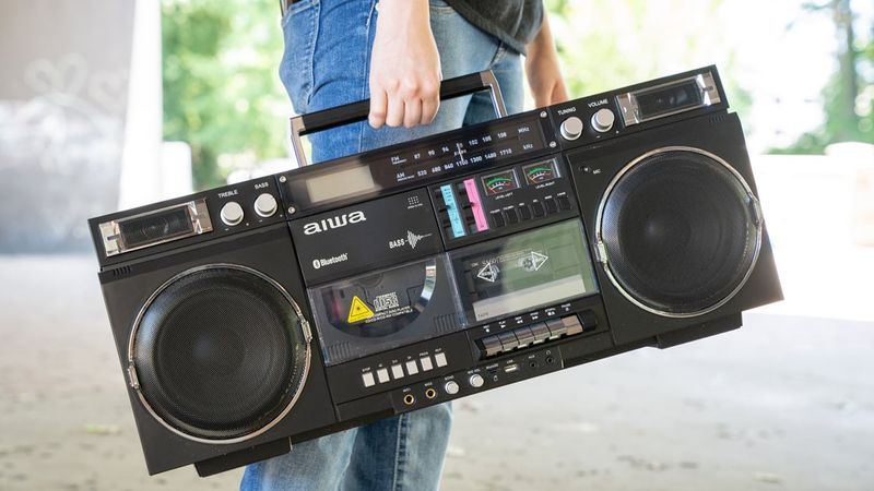 Retro Boombox Stereos